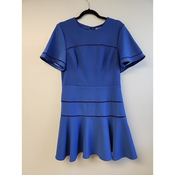 Finders Keepers Dresses & Skirts - *FINDERS Women's L Royal Blue Open Back Short Sleeve Inmortal Mini Dress